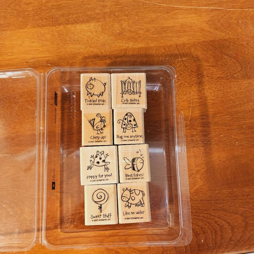 Stampin’ Up Very Punny Stamp Set (2007) | Funny Sentiment Stamps Cardmaking